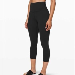 Lululemon Align Crop *21"Black- 12